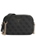 Guess Noelle II Crossbody - Umhängetasche 20 cm (coal logo) - Markenkoffer