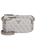 Guess Noelle II DBL - Umhängetasche 24 cm (dark taupe logo) - Markenkoffer