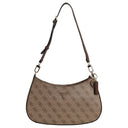Guess Noelle II Top Zip - Schultertasche 28 cm (latte logo/brown) - Markenkoffer