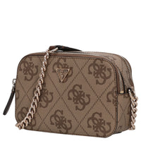Guess Noelle ll Crossbody - Umhängetasche (latte logo/brown) - Markenkoffer