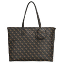 Guess Power Play II Tech Tote - Shopper L mit herausnehmbarer Pouch 39 cm (brown logo) - Markenkoffer