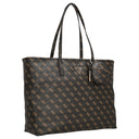 Guess Power Play II Tech Tote - Shopper L mit herausnehmbarer Pouch 39 cm (brown logo) - Markenkoffer