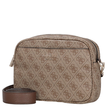 Guess Vikky II - Umhängetasche 20 cm (latte logo/brown) - Markenkoffer