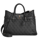 Guess Yesba Girlfriend - Henkeltasche (coal logo) - Markenkoffer