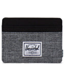 Herschel Charlie - Kreditkartenetui 4cc 10 cm RFID (raven crosshatch)