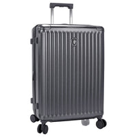 Heys Luxe - 4 - Rollen - Trolley M 66 cm erw. (gunmetal) - Markenkoffer