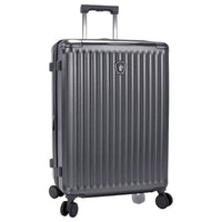 Heys Luxe - 4 - Rollen - Trolley M 66 cm erw. (gunmetal) - Markenkoffer
