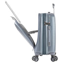 Heys Vantage Smart Access - 4-Rollen-Kabinentrolley S 15.6" 53 cm erw. (slate blue) - Ansicht 4