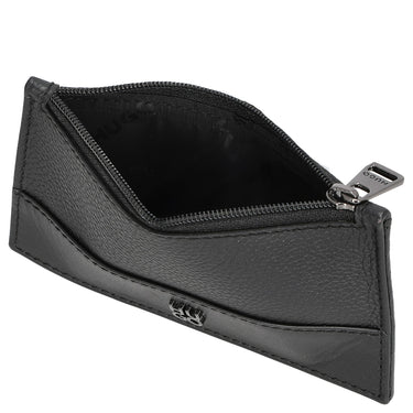 HUGO Quantic Zip - Kreditkartenetui 4cc 12.5 cm (black) - Markenkoffer