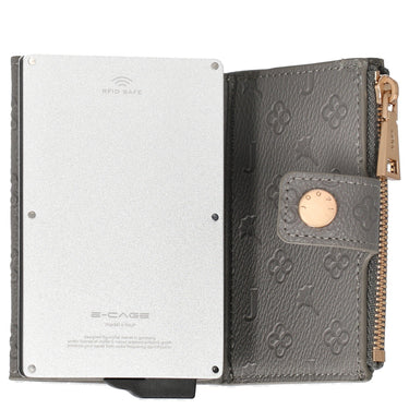 Joop Women Decoro Edition C - Four E - Cage - Kreditkartenetui 8cc 10.5 cm (grey) - Markenkoffer