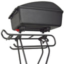 KLICKfix Gepäckträger - Fahrradbox 12 (Racktime) 35 cm (black) - Markenkoffer
