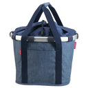 KLICKfix reisenthel Bikebasket 15 - Lenkerkorb 35 cm (twist blue)