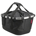 KLICKfix reisenthel Bikebasket GT 21 - Gepäckträgerkorb (Racktime) (black)