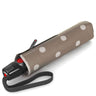 Knirps T.200 M Duomatic - Taschenschirm Regenschirm (dot art taupe) - Ansicht 2