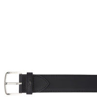 Lacoste Accessoire - Gürtel 3.5 cm Leder (black, 110 cm) - Markenkoffer