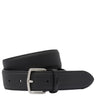 Lacoste Accessoire - Gürtel 3.5 cm Leder (black, 95 cm) - Markenkoffer