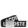 Lacoste Accessoire Jacquard - Gürtel 4 cm (ecru/vanille - mandarine, 110 cm) - Markenkoffer