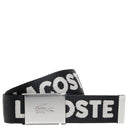 Lacoste Accessoire Jacquard - Gürtel 4 cm (ecru/vanille - mandarine, 90 cm) - Markenkoffer
