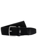 Lacoste Casual - Stretchgürtel 3.5 cm (black, 90 cm)