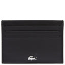 Lacoste FG - Kreditkartenetui Leder 6 cc 11 cm (black)