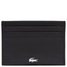 Lacoste FG - Kreditkartenetui Leder 6 cc 11 cm (black)