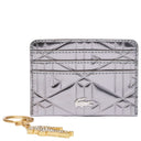 Lacoste Holiday CC Key Ring Box - Kartenetui mit Schlüsselring (shiny dark silver)