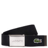 Lacoste L.12.12 Concept - Gürtel 4 cm (black, 90 cm) - Markenkoffer