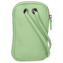 Lacoste Origin Croc - Handytasche mit Kontrast - Krokodil 17 cm (asch) - Markenkoffer