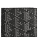 Lacoste The Blend Geschenkset - Geldbörse 3cc und Schlüsselring (monogram noir gris) - Markenkoffer