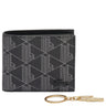 Lacoste The Blend Geschenkset - Geldbörse 3cc und Schlüsselring (monogram noir gris)