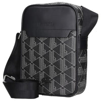 Lacoste The Blend - vertical Umhängetasche 21.5 cm (monogram noir gris) - Markenkoffer