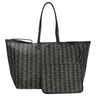 Lacoste Zely - Shopper L (mono noir beige)