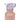 Lässig Bottle Stainless Pattern Party Edelstahl - Trinkflasche 500 ml (rose/lilac) - Markenkoffer