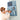 Lässig Car Wrap - to - Go Pattern Party - Auto Organizer Kinder (blue) - Markenkoffer