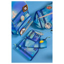 Lässig School Set Boxy Unique - Schulranzen Set 7tlg. (Gradient Green/Blue) - Ansicht 3