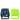 Lässig School Set Boxy Unique - Schulranzen Set 7tlg. (Navy) - Markenkoffer