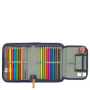 Lässig School Set Slim Unique - Schulranzen Set 7tlg. (Navy) - Markenkoffer