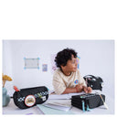 Lässig School Triple Pencil Case - Mäppchen (Unique Black) - Ansicht 6