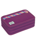 Lässig School Triple Pencil Case - Mäppchen (Unique Lilac) - Markenkoffer