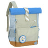 Lässig Sunny Explorer - Rolltop Kinderrucksack Medium 39 cm (green/blue) - Markenkoffer
