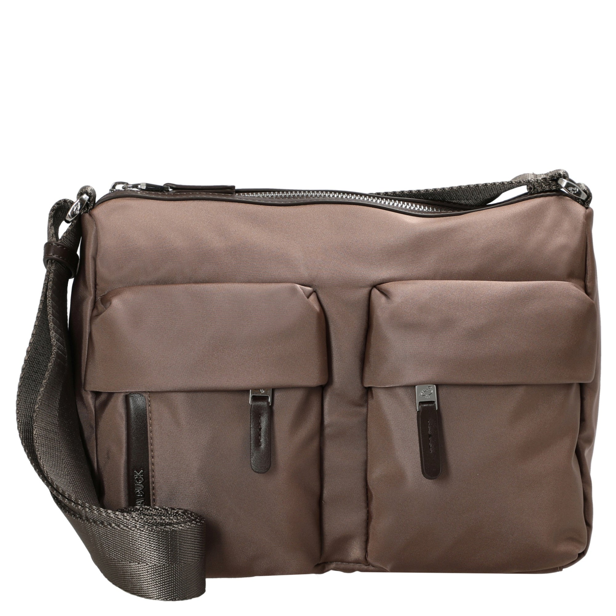 Mandarina Duck Hunter Umhängetasche 28 cm beaver – Markenkoffer