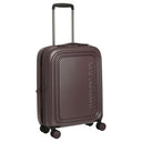 Mandarina Duck Logoduck+ - 4 - Rollen - Kabinentrolley 52 cm erw. (choco ice) - Markenkoffer