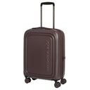 Mandarina Duck Logoduck+ - 4 - Rollen - Kabinentrolley 52 cm erw. (choco ice) - Markenkoffer