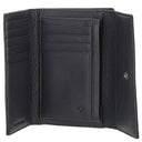 Mandarina Duck Mellow Leather - Geldbörse 10cc 14 cm (dress blue) - Markenkoffer