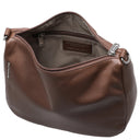 Mandarina Duck Mellow Leather Hobo - Umhängetasche 28.5 cm (milk chocolate) - Markenkoffer