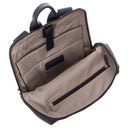 Mandarina Duck Mellow Leather - Rucksack 13" 36 cm Leder (dress blue) - Markenkoffer