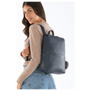 Mandarina Duck Mellow Leather - Rucksack 13" 36 cm Leder (dress blue) - Ansicht 5
