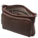 Mandarina Duck Mellow Leather - Umhängetasche 23 cm (milk chocolate) - Markenkoffer