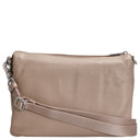 Mandarina Duck Mellow Leather - Umhängetasche 28 cm (warm taupe) - Markenkoffer
