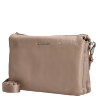 Mandarina Duck Mellow Leather - Umhängetasche 28 cm (warm taupe) - Ansicht 2
